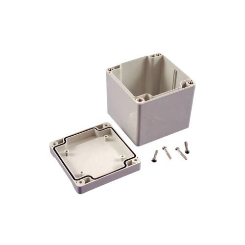 Hammond Electronics Univerzalno kući&amp;scaron;te 90 x 90 x 90 Polikarbonat Siva 1555EE2GY 1 ST Slike