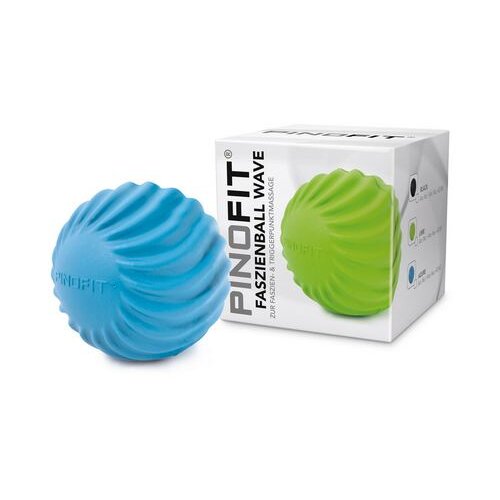 Pino FIT&amp;reg; Fascialna žoga z valovi, modra Slike