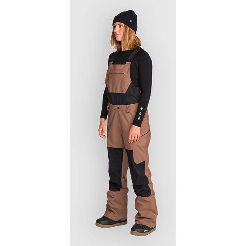 Volcom Ash Stretch Gore Bib Pants desert taupe Slike