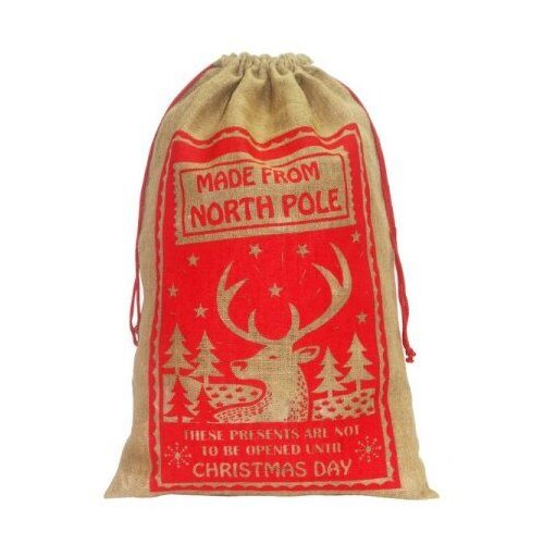  Novogodisnji dzak od jute 12613 90x60cm ( 42/71864 ) Cene