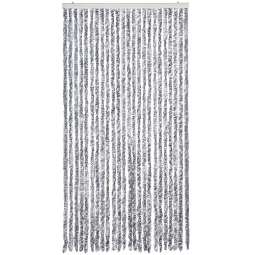  Zastor protiv insekata sivo-bijeli 100 x 220 cm &amp;scaron;enil Slike