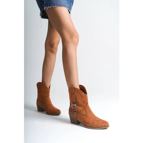 Capone Outfitters Suede Pull-On Women's Cowboy Boots