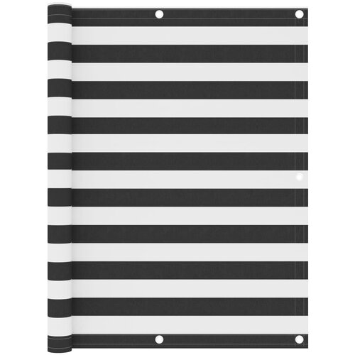 vidaXL balkonski zastor antracit i bijeli 120x400 cm od tkanine Oxford Cijene