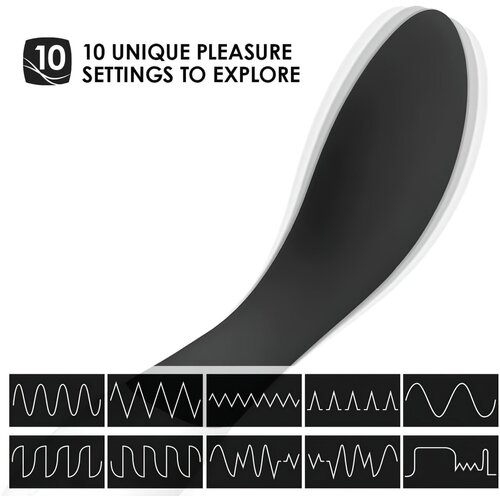 Lelo Vibrator Mona Wave, črn Slike
