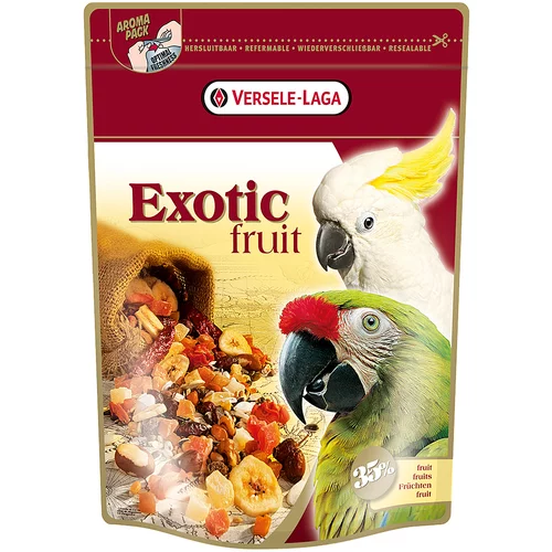 Versele-laga Exotic Fruit - mješavina voća za papige - 600 g