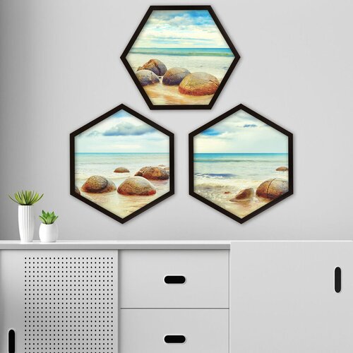 Wallity uramljena slika 6GEN98098709, 35x35 cm, 3 dela Slike