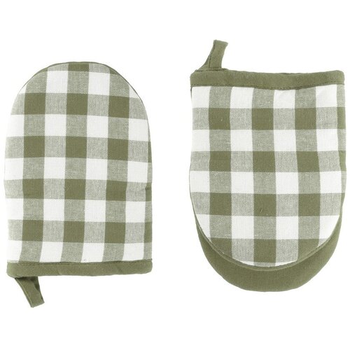 Tiseco Home Studio Bombažne kuhinjske rokavice v kompletu 2 ks Gingham &amp;ndash; Slike