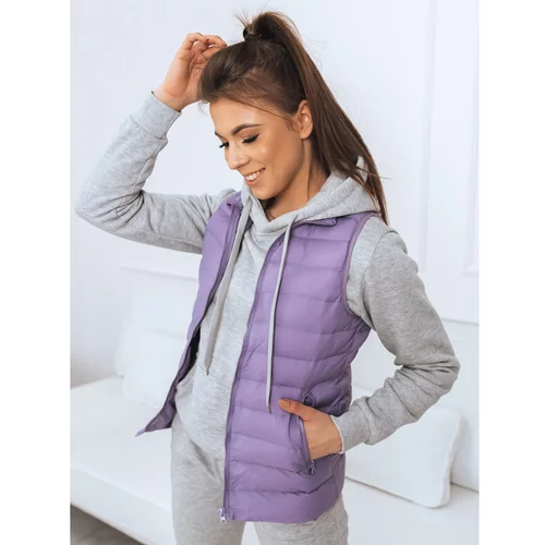 DStreet ROSILA women's purple vest TY2582