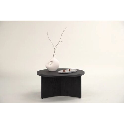 Vind Collection Vind Salt&ouml; klub stolić ⌀85 cm, crni Cijene