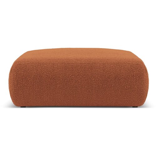 Micadoni Home Rjav tabure iz tkanine boucl&amp;eacute; Molino &amp;ndash; Slike