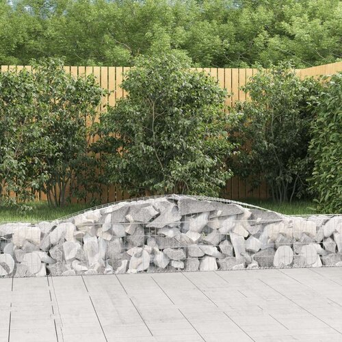  Lučne gabionske košare 5 kom 400x30x40/60 cm pocinčano željezo Cijene