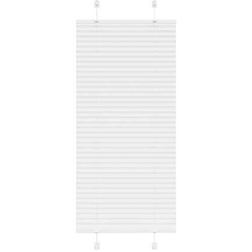 vidaXL Plisirana roleta bijela 55x150 cm širina tkanine 54,4 cm Cijene