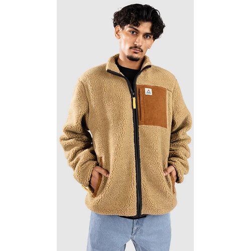 Passenger Trekker Recycled Deep-Pile Sherpa Jacket biscuit Cene