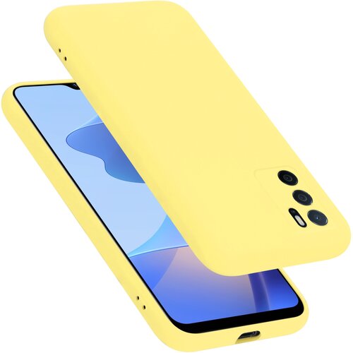 Cadorabo Case, združljiv z OPPO v tekoči rumeni - za&scaron;čitni pokrov iz fleksibilnega silikona TPU, (20617220) Cene