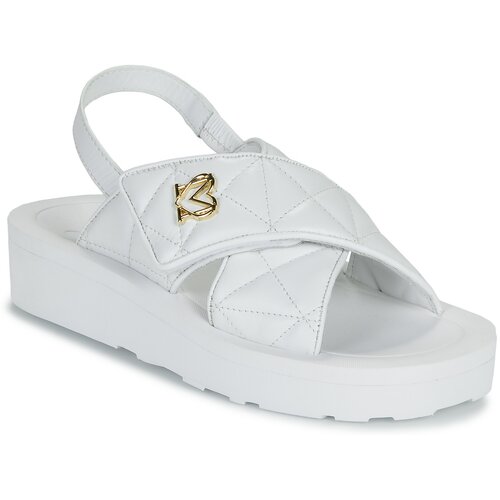 Love Moschino Sandali & Odprti čevlji WAVE SANDAL Bela Cene