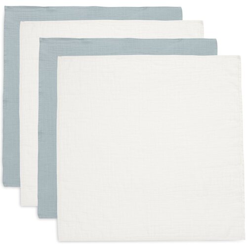 Jollein tetra pelena Set 4 tetra pelene Muslin 70x70 cm Sea green/Ivory sea green/ivory Slike
