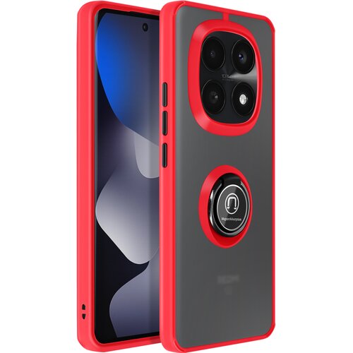 AVIZAR Ovitek za Redmi Note 15 z vrtljivim magnetnim obročem in mat zaključkom, Rdeča, (5000189833) Cene