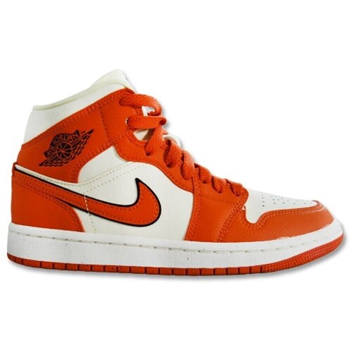 Nike Visoke superge Air Jordan 1 Mid Se Sport Spice Bela Slike