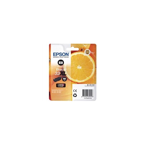 Epson Tinta 33 PBK XL (C13T33614010) (foto crna), original Cene