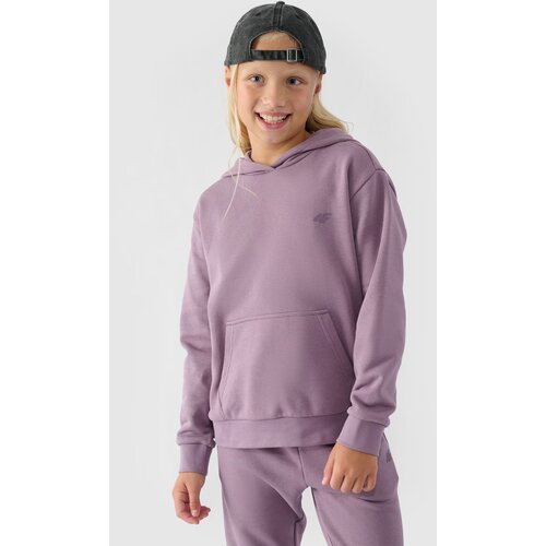 4f Girls Pullover Hoodie Smooth Purple JWMM00TSW Cene