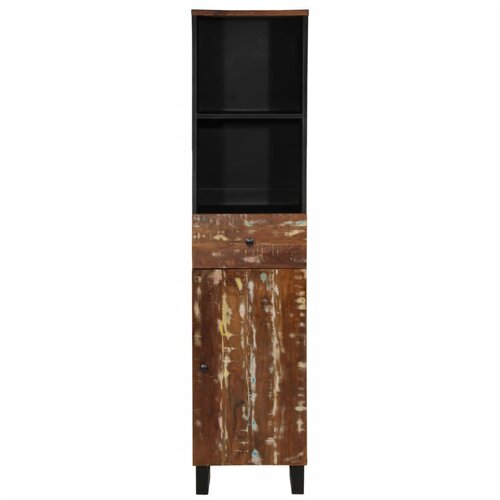 Maison Chic Kopalniška omarica - Kopalniški kabinet 38x33x160 cm trden predelan les, (21794764) Cene