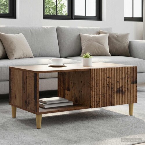  Kava Stol Staro drvo 90 x 50 x 40 cm Konstruirano drvo Cijene