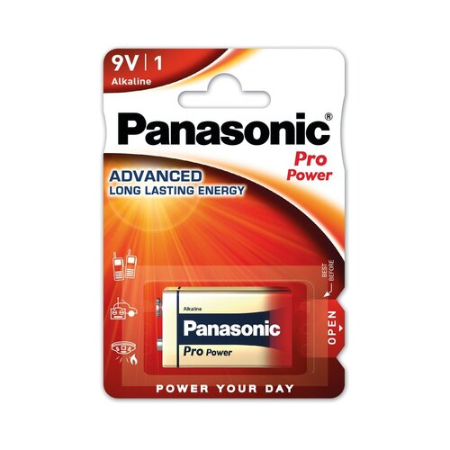 Panasonic Pro Power alkalna 9V baterija Slike