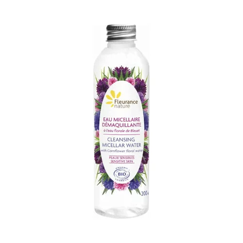 Fleurance Nature cleansing micellar water with cornflower - 200 ml