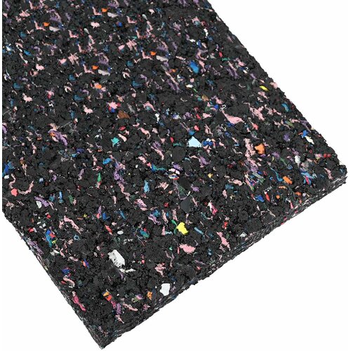  Gumena granulatna ploča Crna 1000 x 12 x 0,8 cm Guma Slike