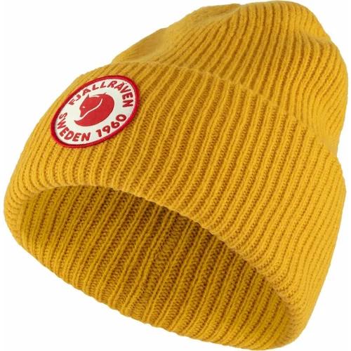 Fjällräven 1960 Logo Hat Mustard Yellow Skijaška kapa