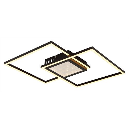 Globo 48468-32 - LED stropno svetlo SAUNDERS (prigu&amp;scaron;iva) 32W/230V 42,6x42,6 cm Slike