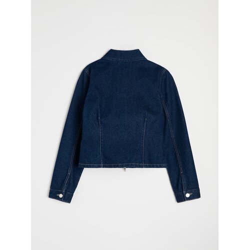 Sinsay Traper jakna na patent, slim fit kroj Slike
