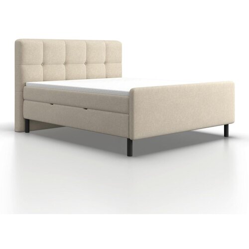 Bessagi Home Postelja Z Vzmetnico Marbella, 180x200, Bež, Z Nadvložkom Slike