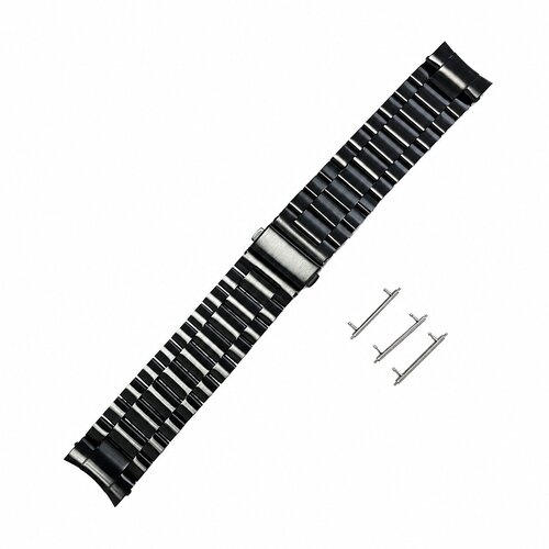 INF Ukrivljeni tridelni pa&scaron;ček za Xiaomi Watch S4, 20cm x 2.2cm Black, (5000326733) Cene
