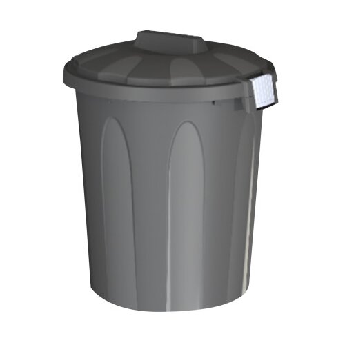 FORA Kanta sa poklopcem 50l 914 siva Slike