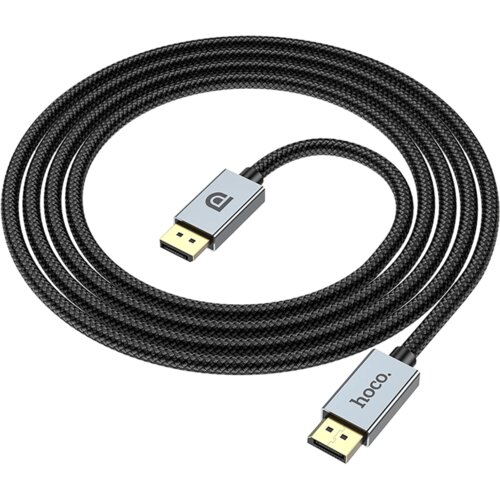 Hoco Kabl display port na display port, US04, 2 met - US04 2M, Sivi Cene