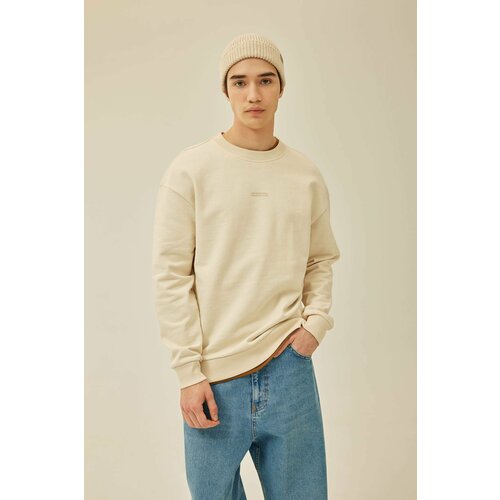 Defacto Boxy Fit Printed Long Sleeve Sweatshirt Slike