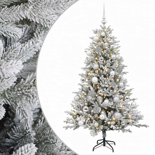  Umjetno božićno drvce s kuglicom 150 cm 150 LED lampica Slike