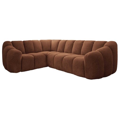 Miuform Kutna garnitura boja terakote (s lijevim kutom/u obliku slova L) Shell &amp;ndash; Slike