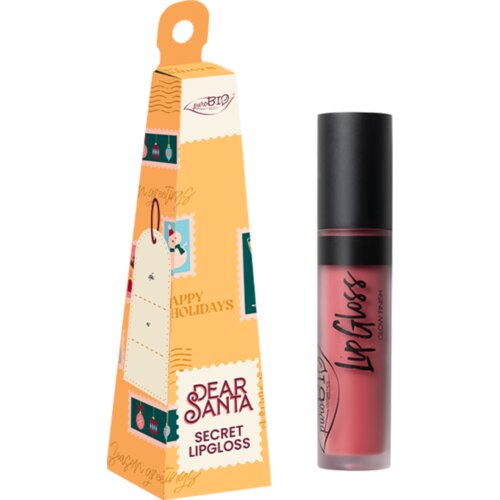 PuroBIO cosmetics Dear Santa Secret Lipgloss - 04 Pink Grapefruit Slike