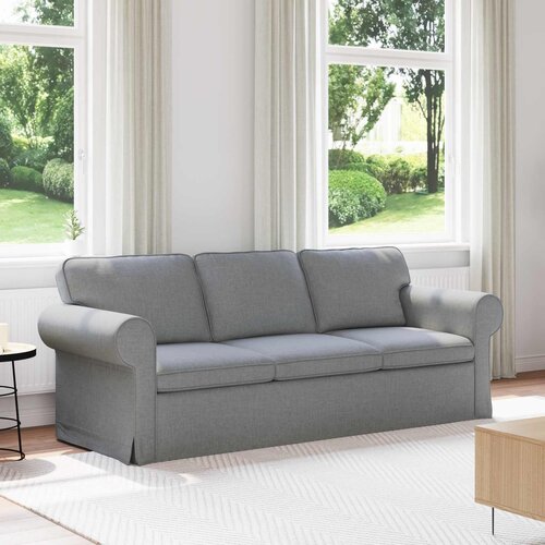 SOFA Svijetlo siva 215 x 82 x 80 cm tkanina Cene