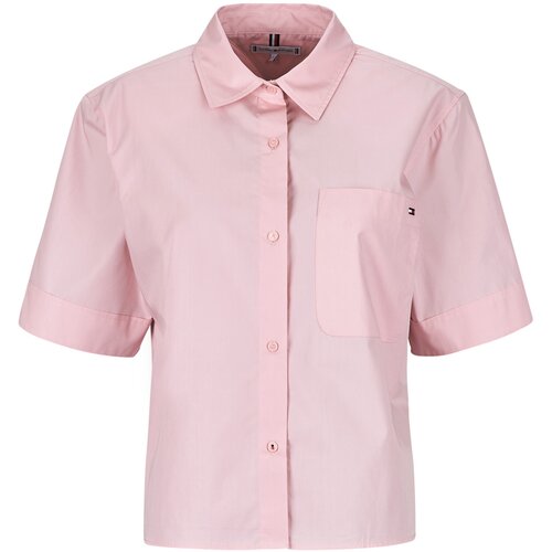 Tommy Hilfiger ESS POPLIN SS SHIRTS Ružičasta Cene