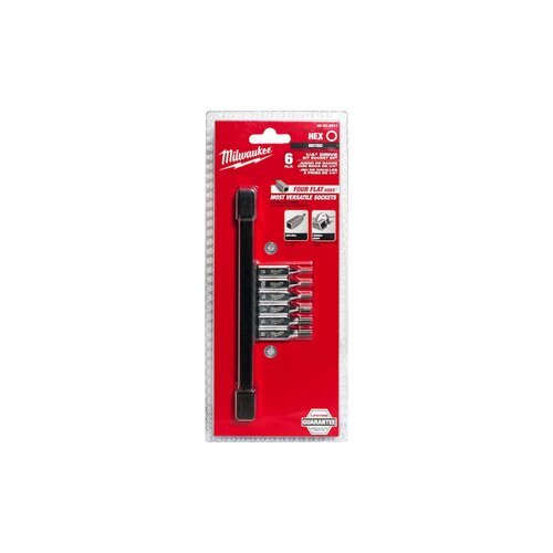  Milwaukee set nasadnih ključeva 1/4" na nosaču, metrički, 2–6 mm, 6 delova 4932480566 Cene