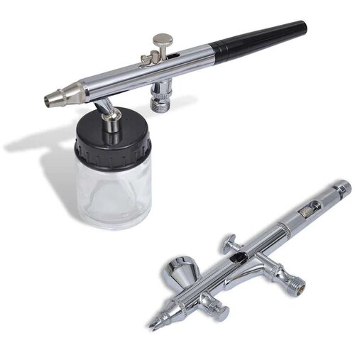 vidaXL Airbrush set z 2 pr&scaron;ilnima pi&scaron;tolama, (20723165) Cene