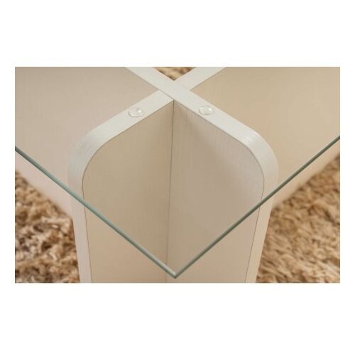 Hanah home sto za dnevnu sobu flavio wooden white Slike