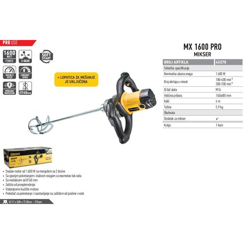 FF_Group FF EA MIKSER ELEKTRICNI 1600W Cene