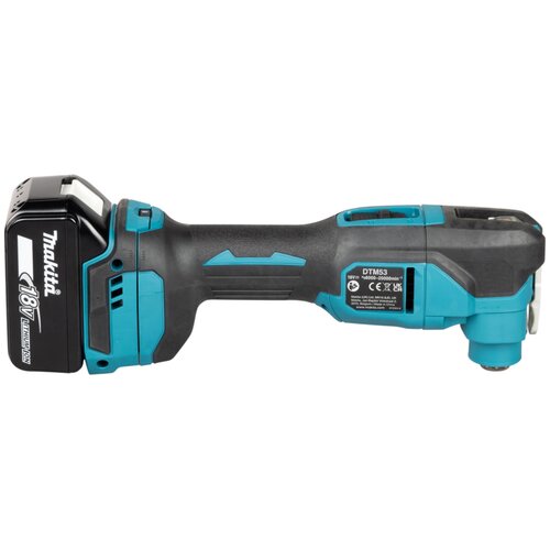 Makita DTM53RTJX1 Akku multialat 18 V, 2 ukljucuje x 5,0 Ah baterije i 1 x u punjac MAKPAC-u. Slike