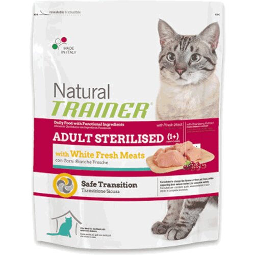 Trainer Natural Adult Sterilised, Belo meso Cene