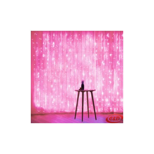 Lampice LED ledenice/zavjesa 3 x 2 m Slike
