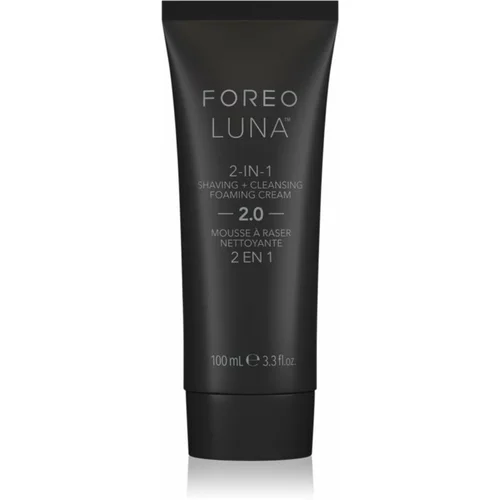 Foreo Luna™ 2in1 Shaving + Cleansing Micro-Foam Cream krema za brijanje 2 u 1 za muškarce 100 ml